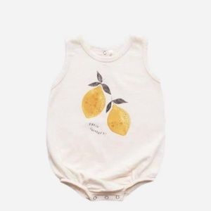 Rylee + Cru Lemon Bubble NWT in size 6-12 months